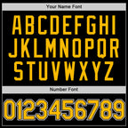 Custom Black Gold-White Authentic Basketball Jersey