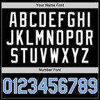 Custom Black Light Blue-White Authentic Basketball Jersey