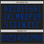 Custom Black Royal Authentic Baseball Jersey