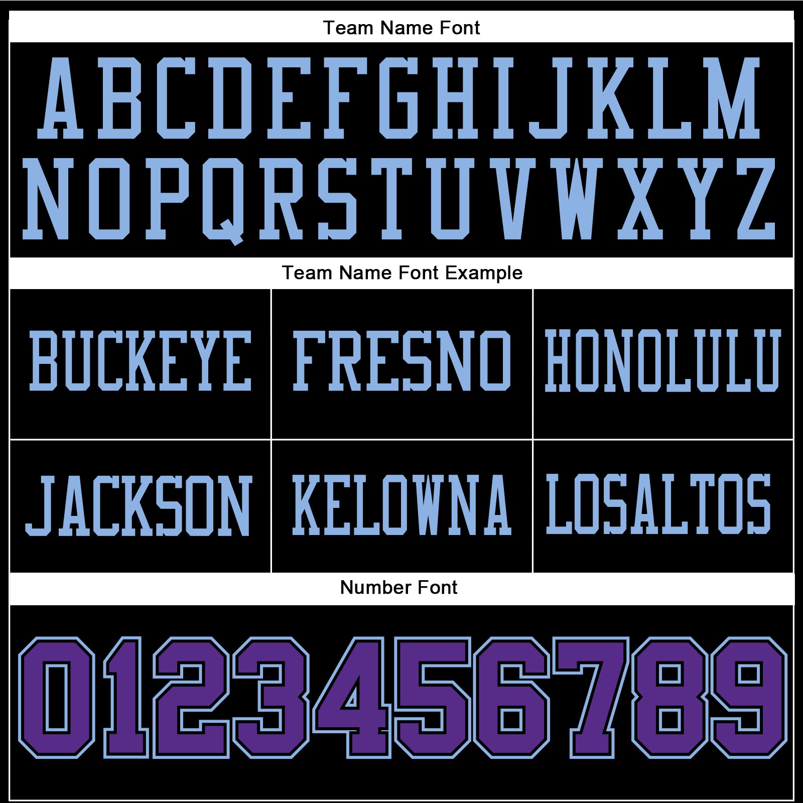 Custom Black Purple-Light Blue Authentic Football Jersey