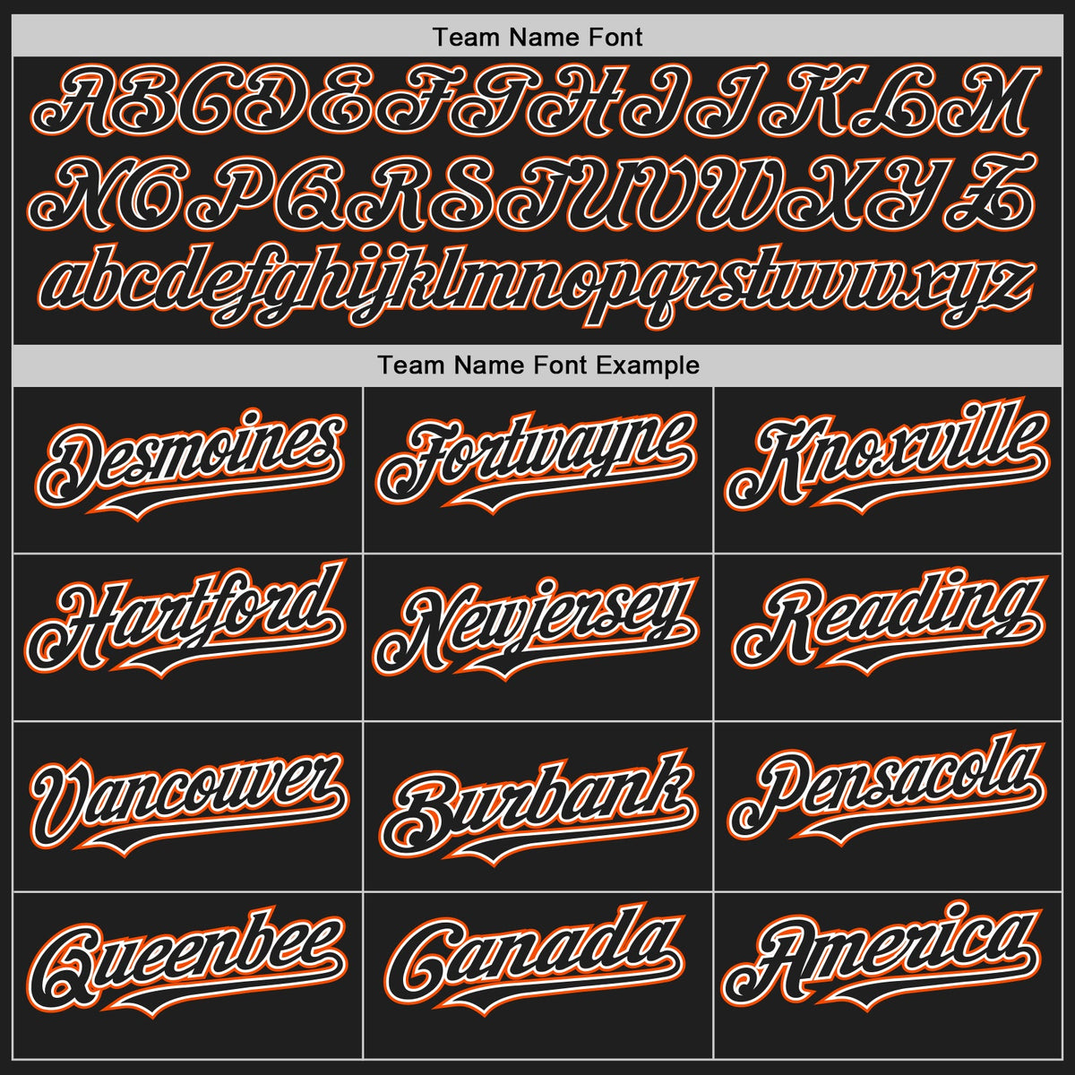 Custom Black White-Orange Authentic Baseball Jersey