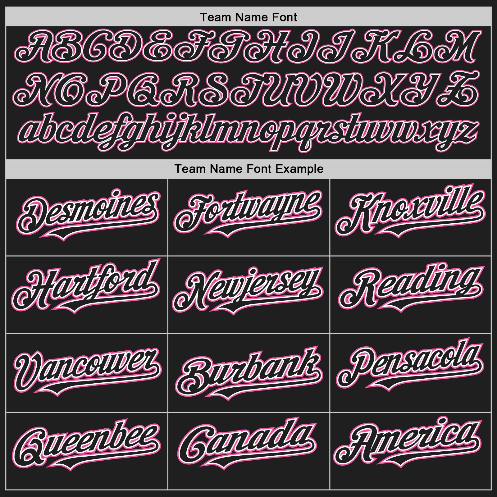 Custom Black White-Pink Authentic Baseball Jersey