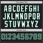 Custom Black Kelly Green-White Authentic Baseball Jersey