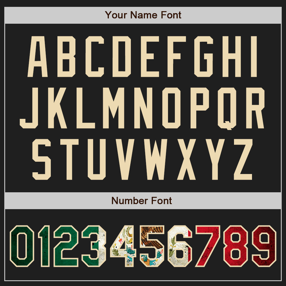 Custom Stitched Black Vintage Mexican Flag-Cream Baseball Pullover Sweatshirt Hoodie