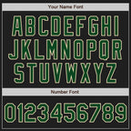 Custom Stitched Black Green-Cream Baseball Pullover Sweatshirt Hoodie