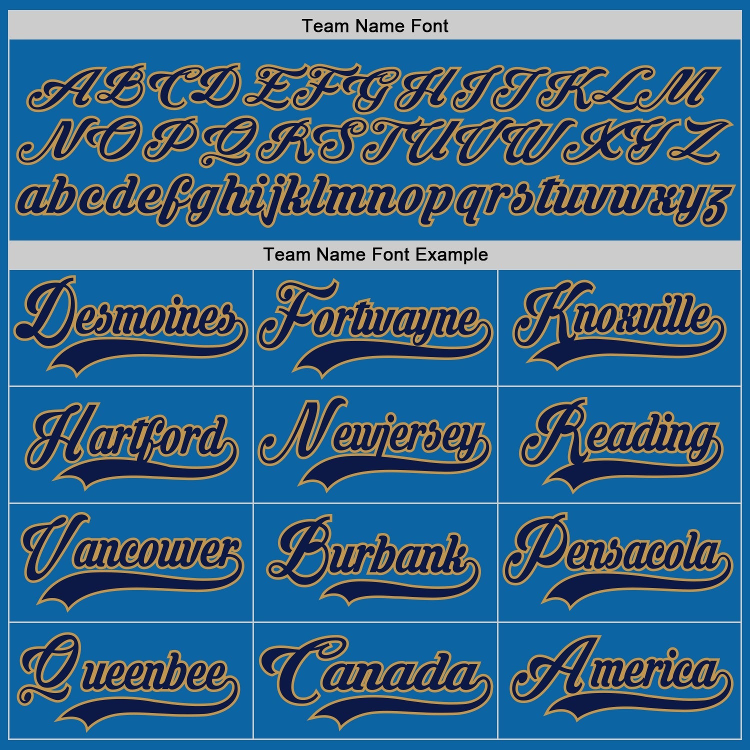 Custom Blue Navy-Old Gold Hockey Jersey