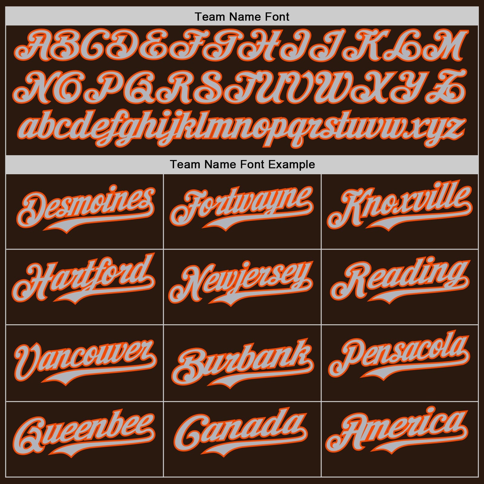 Custom Brown Orange-Gray Authentic Baseball Jersey