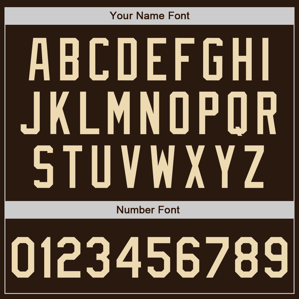 Custom Stitched Brown Cream-Brown Baseball Pullover Sweatshirt Hoodie