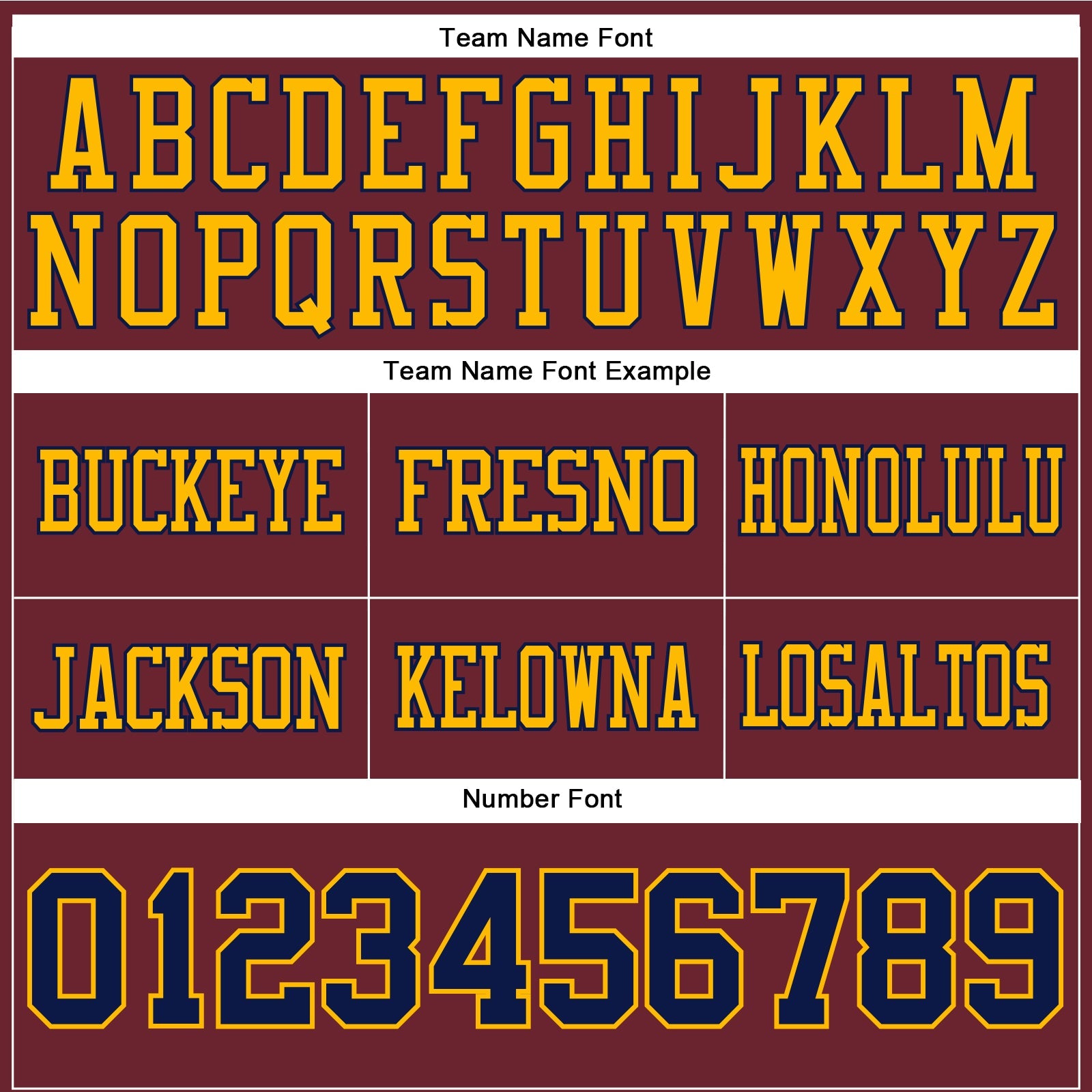Custom Burgundy Navy-Gold Authentic Football Jersey
