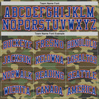 Custom Camo Royal White-Red Authentic Salute To Service Basketball Jersey