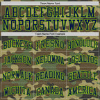 Custom Camo Navy-Neon Green Authentic Salute To Service Basketball Jersey