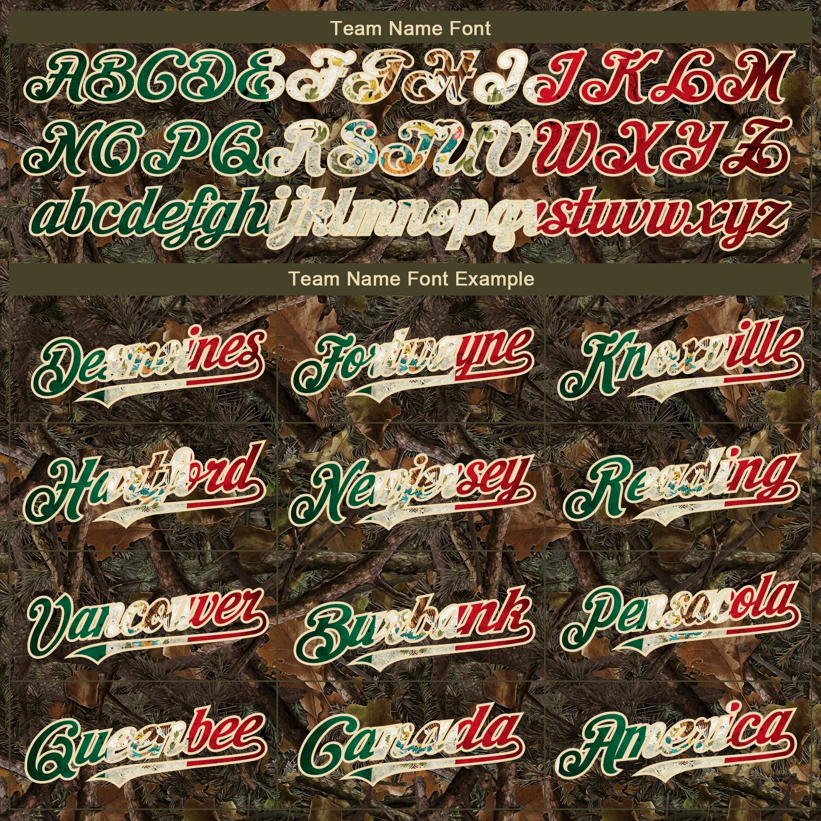 Custom Camo Vintage Mexican Flag-Cream 3D Woodland Camo Authentic Salute To Service Baseball Jersey