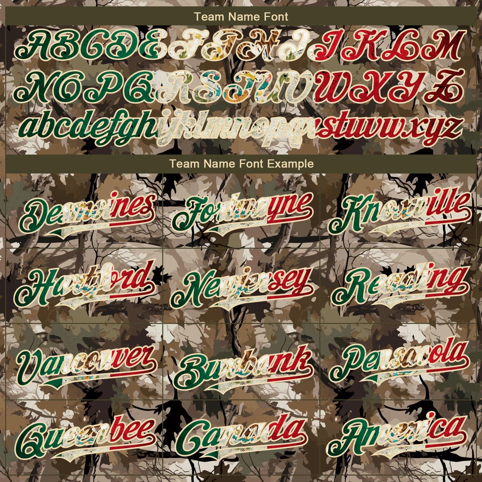 Custom Camo Vintage Mexican Flag-Cream 3D Woodland Camo Authentic Salute To Service Baseball Jersey