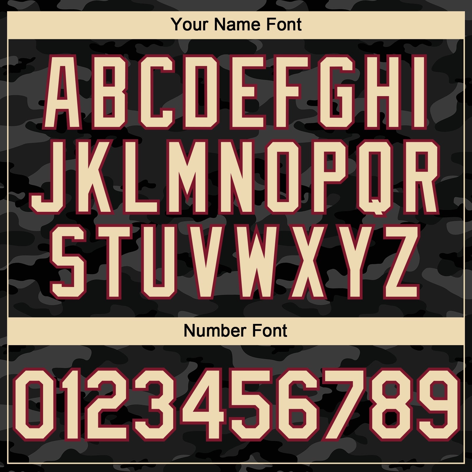 Custom Camo Cream-Crimson 3D American Flag Authentic Salute To Service Baseball Jersey