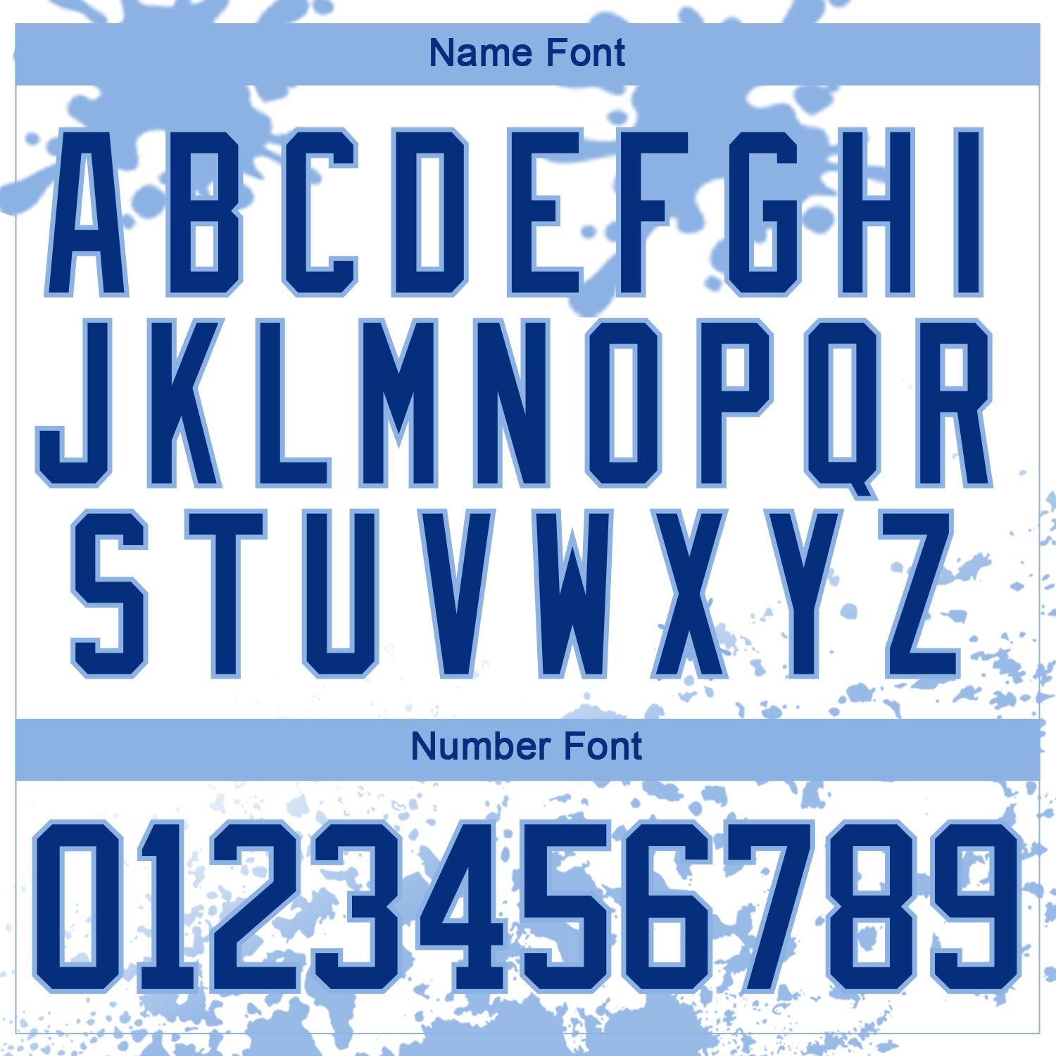 Custom Camo Royal Light Blue-White Splash Hockey Lace Neck Jersey