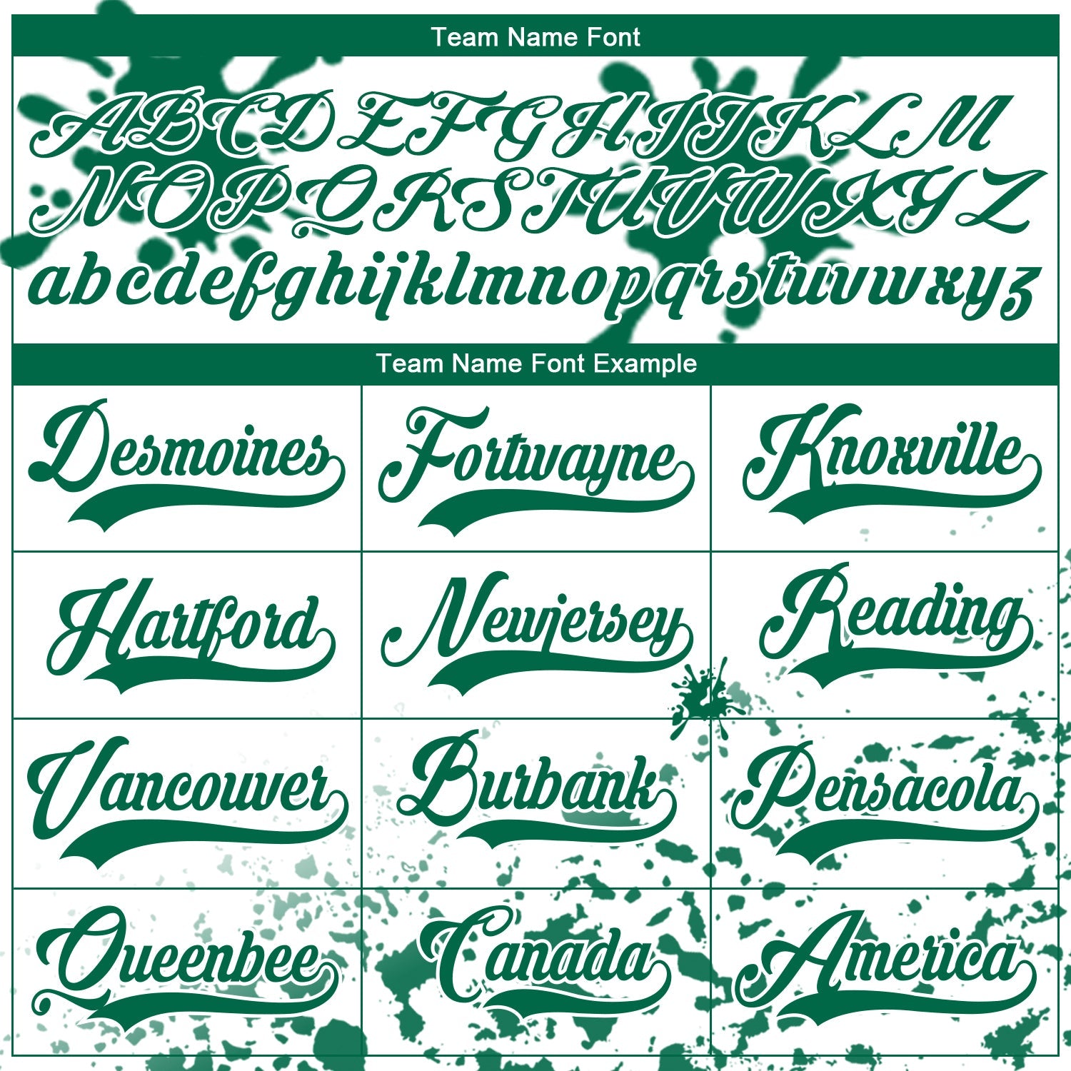 Custom Camo Kelly Green Black-White Splash Hockey Lace Neck Jersey