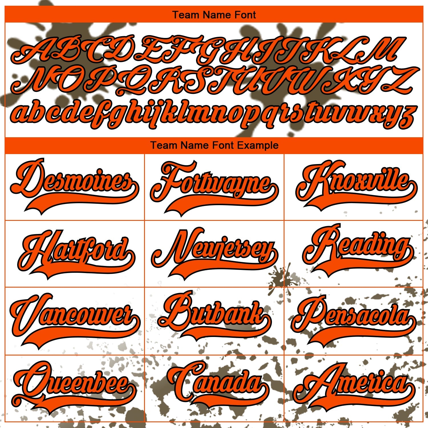 Custom Camo Orange Olive Black-White Splash Hockey Lace Neck Jersey