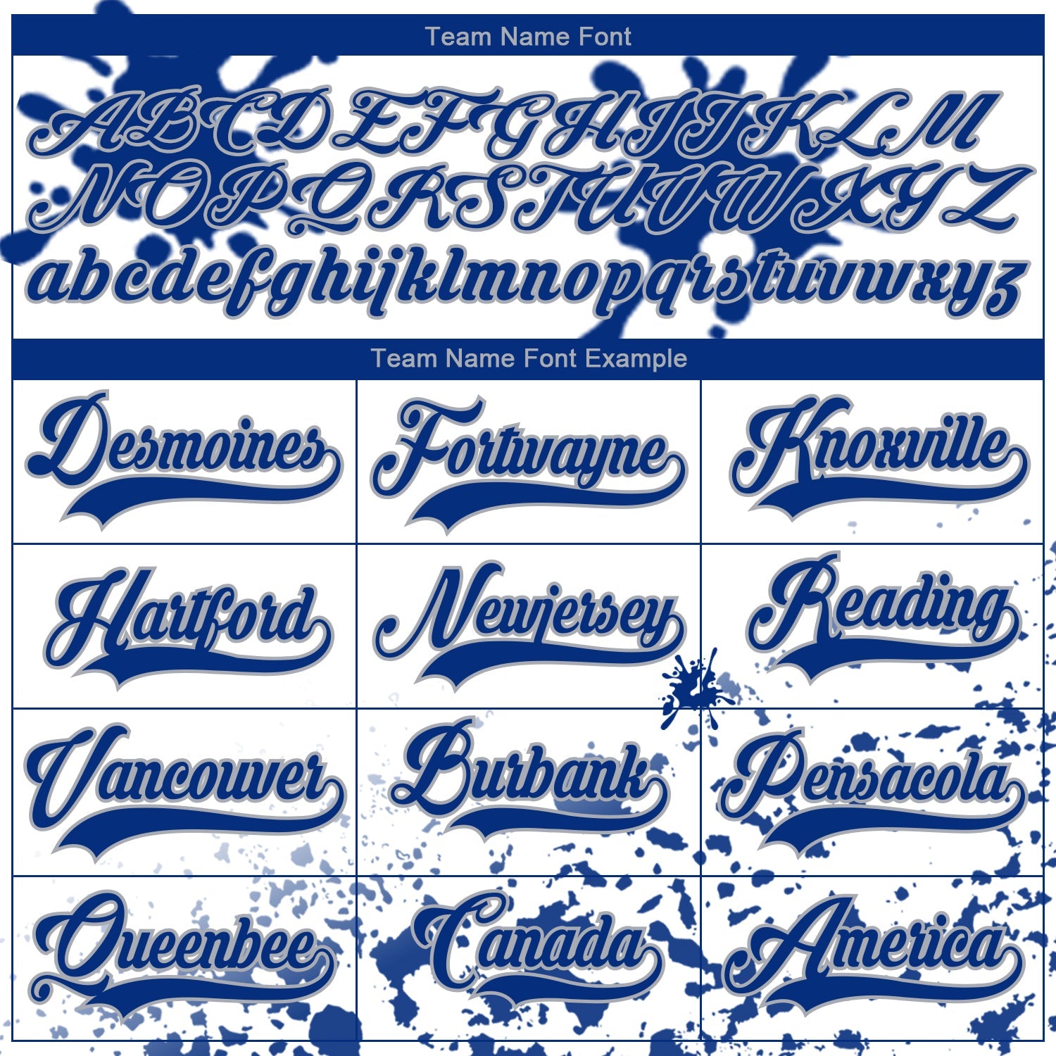 Custom Camo Royal Gray-White Splash Hockey Lace Neck Jersey