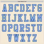 Custom Cream Light Blue-Royal Authentic Baseball Jersey