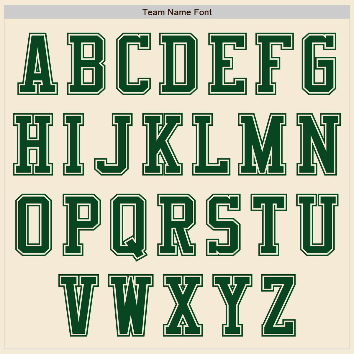 Custom Cream Green Authentic Baseball Jersey