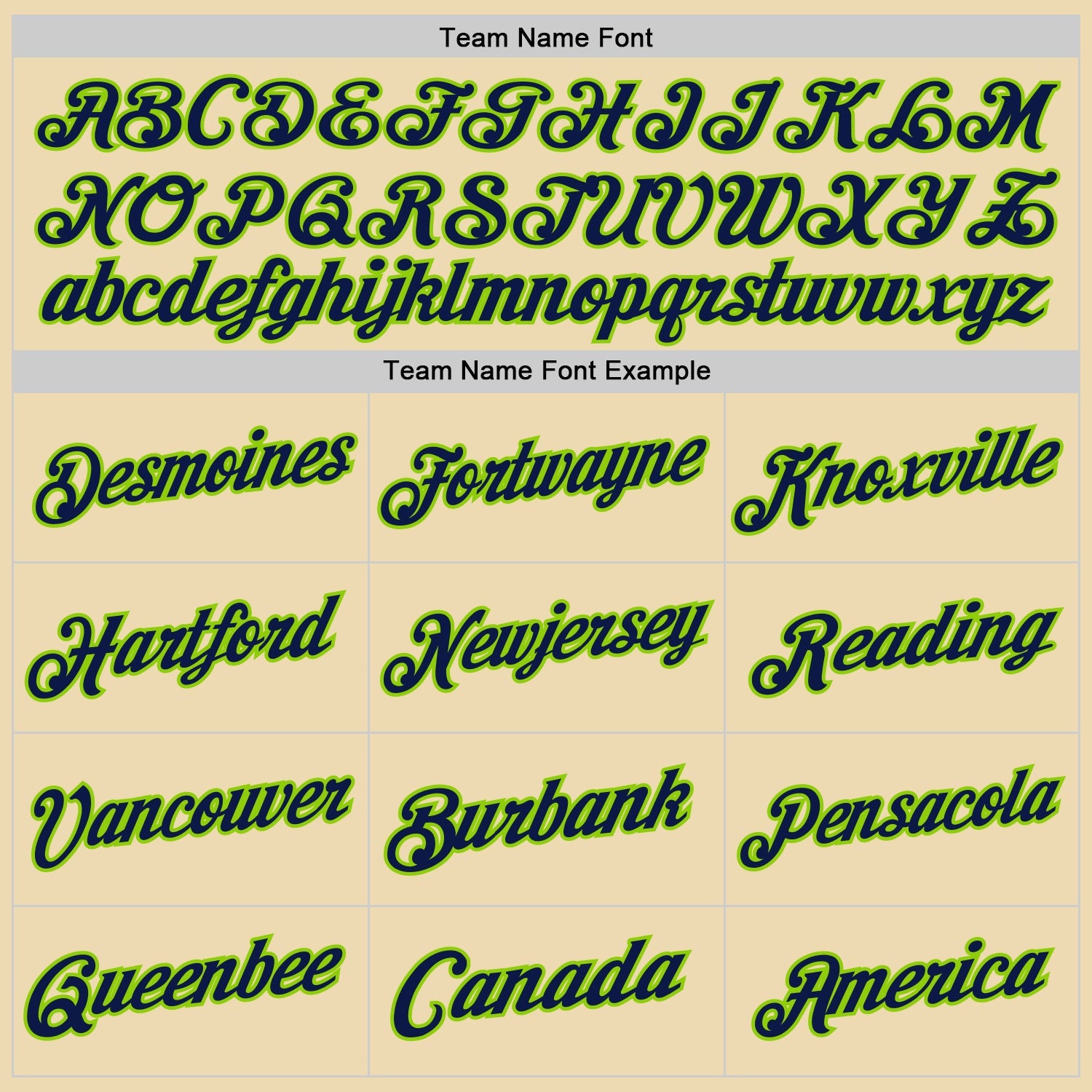 Custom Cream Navy-Neon Green Authentic Throwback Basketball Jersey