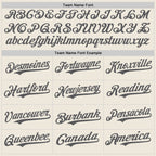 Custom Cream Steel Gray Authentic Baseball Jersey