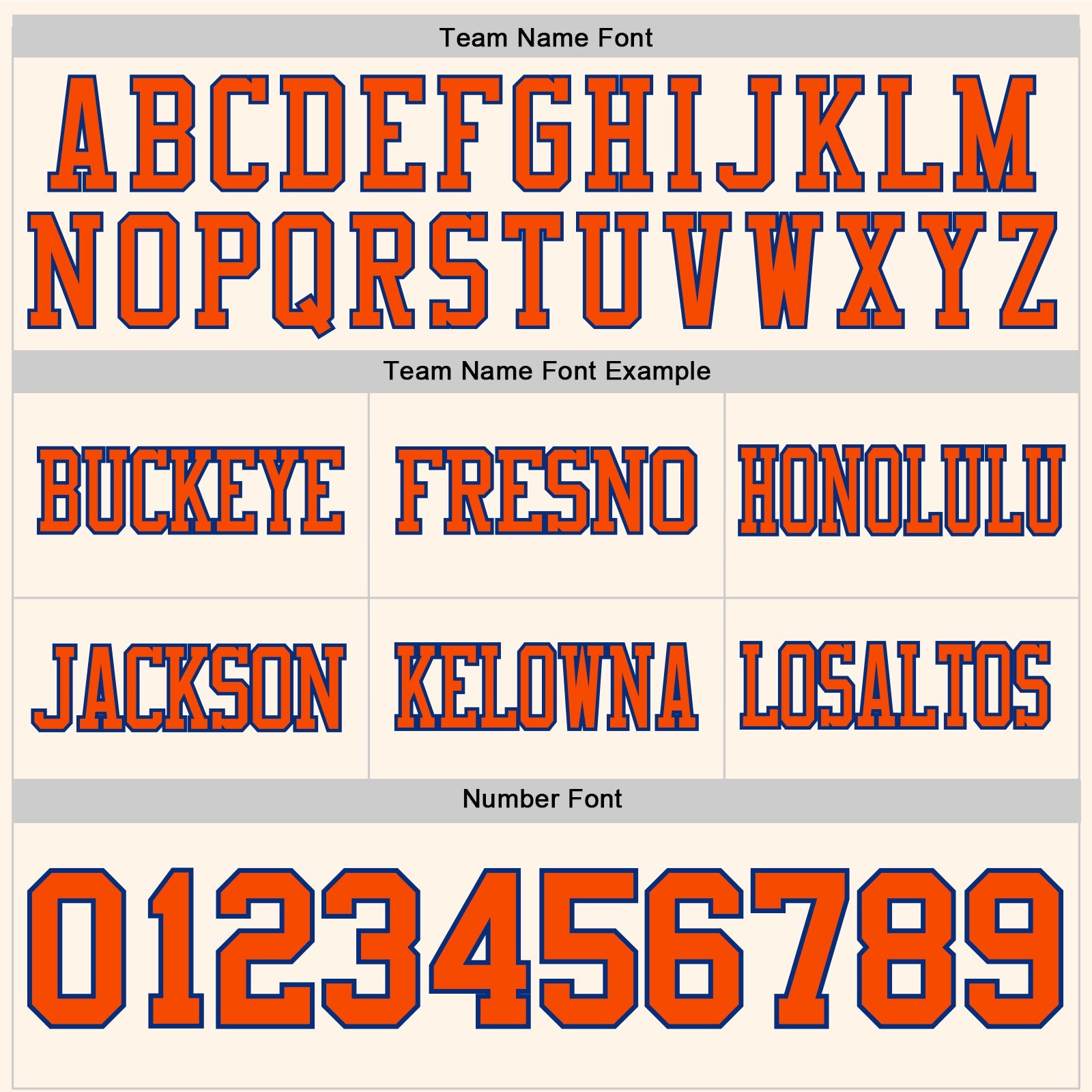 Custom Cream Orange-Royal Authentic Football Jersey