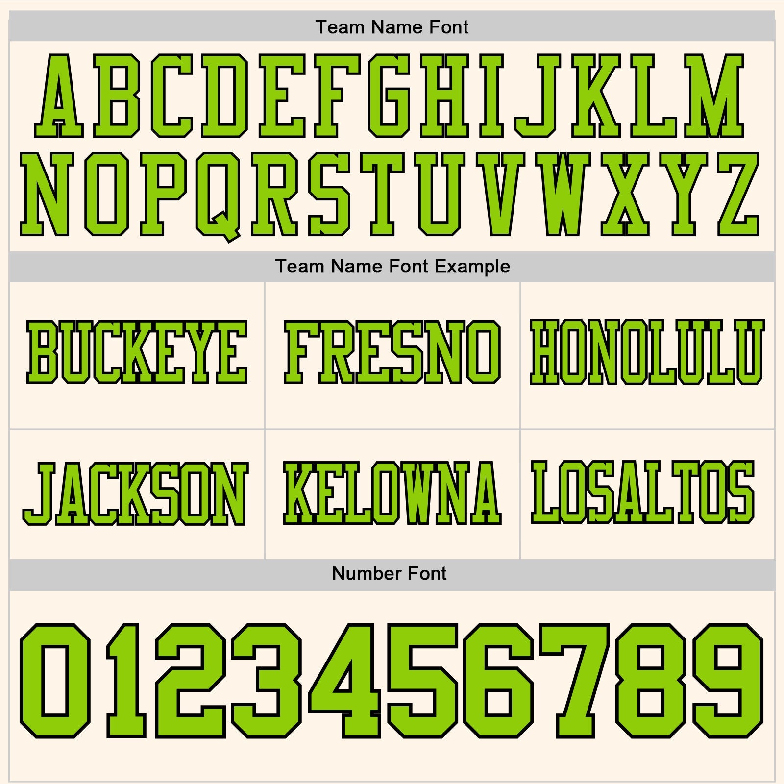 Custom Cream Neon Green-Black Authentic Football Jersey