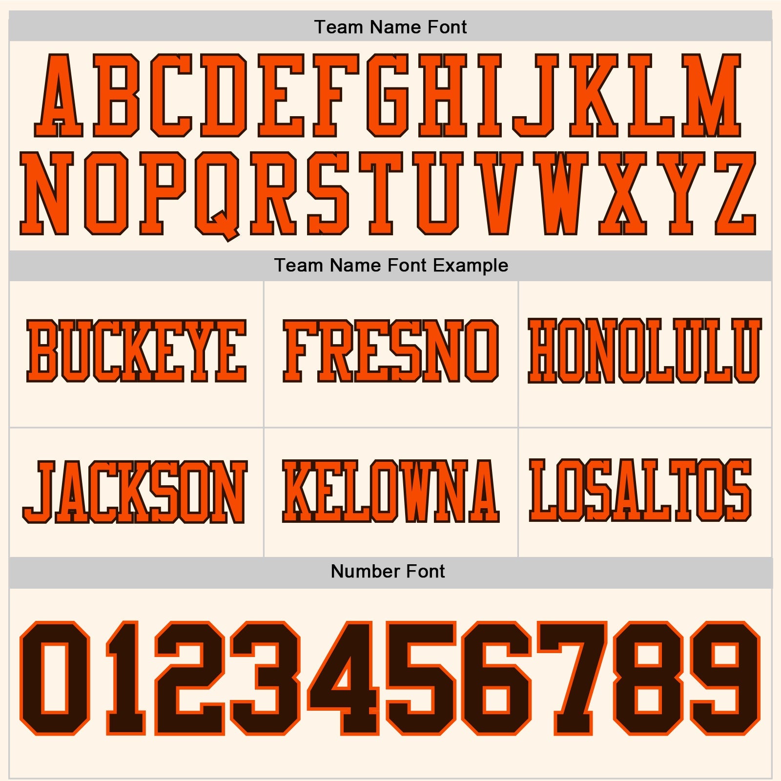 Custom Cream Brown-Orange Authentic Football Jersey