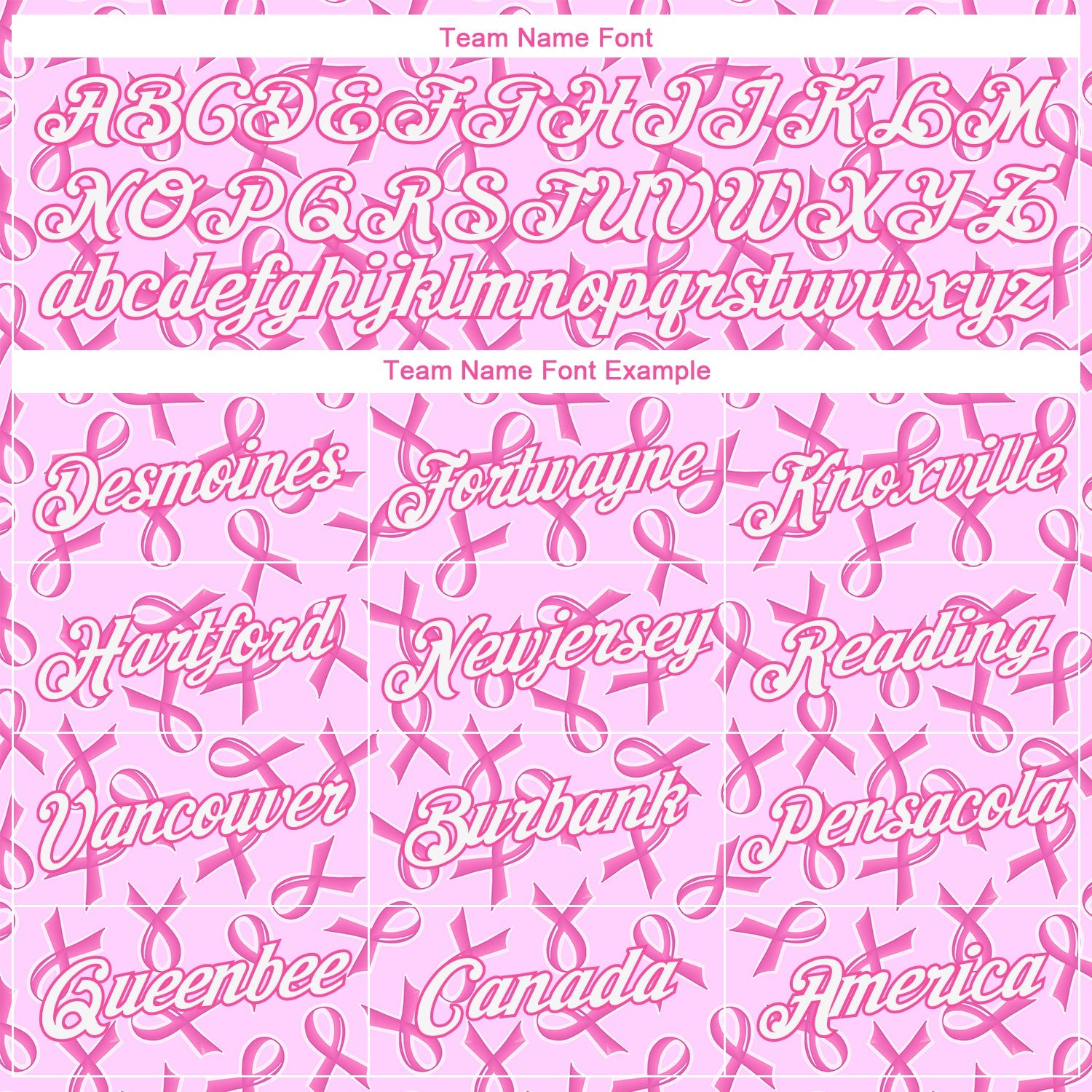 Custom Women's Pink White Breast Cancer 3D V-Neck Cropped Baseball Jersey