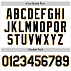 Custom Women's White Black-Old Gold V-Neck Cropped Baseball Jersey