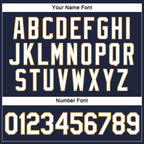 Custom Women's Navy Red-White V-Neck Cropped Baseball Jersey