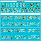 Custom Stitched Lakes Blue Black-White Fade Fashion Leopard Print Sports Pullover Sweatshirt Hoodie