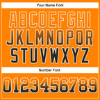 Custom Stitched Bay Orange Black-White Fade Fashion Arrow Sports Pullover Sweatshirt Hoodie