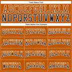 Custom Stitched Texas Orange Black-White Fade Fashion Arrow Sports Pullover Sweatshirt Hoodie