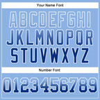 Custom Stitched Light Blue Royal-White Fade Fashion Arrow Sports Pullover Sweatshirt Hoodie