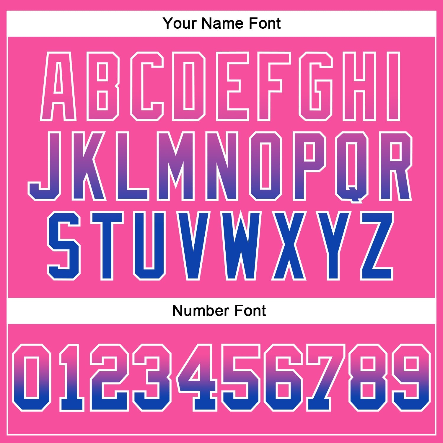 Custom Stitched Pink Thunder Blue-White Fade Fashion Arrow Sports Pullover Sweatshirt Hoodie