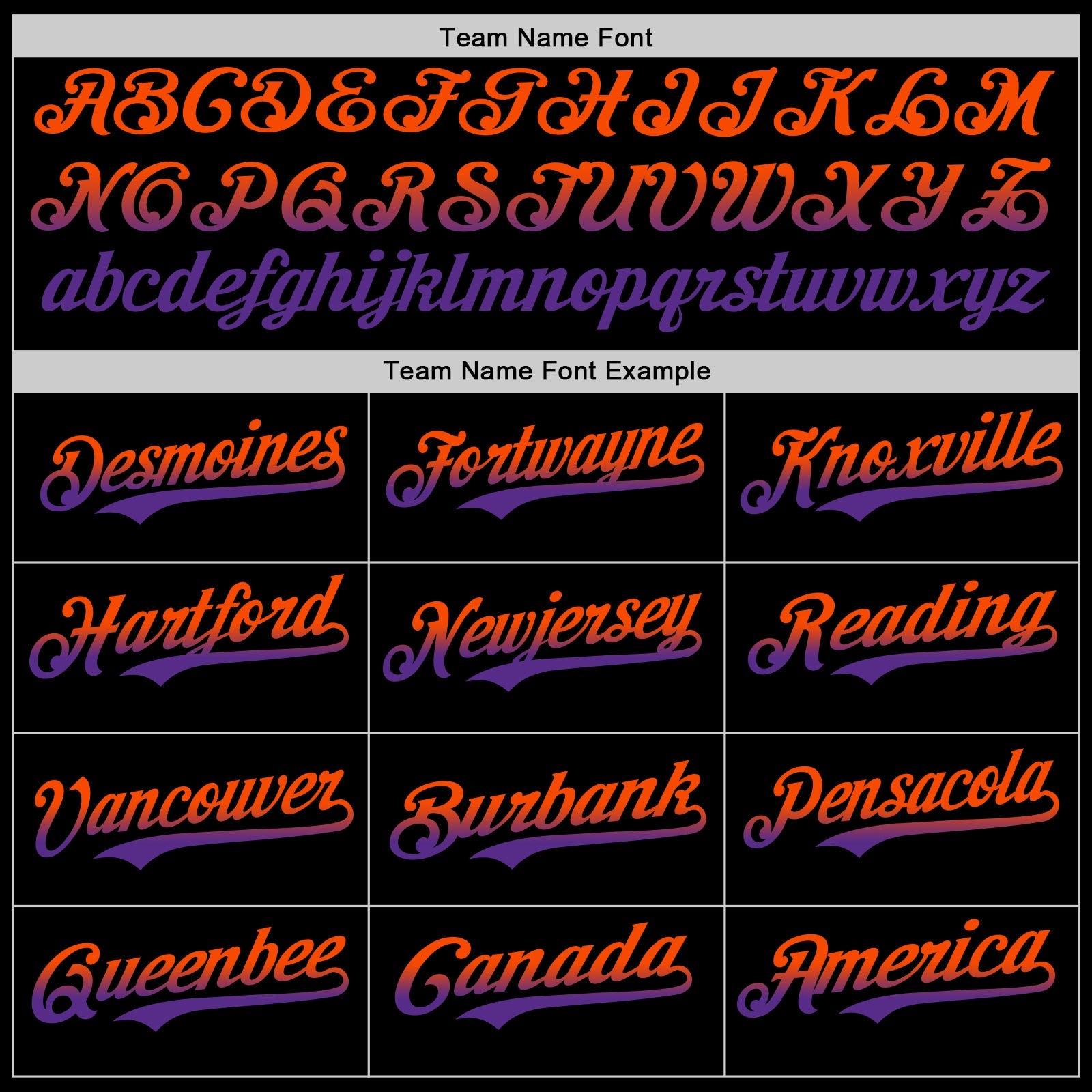 Custom Black Orange-Purple Authentic Fade Fashion Baseball Jersey