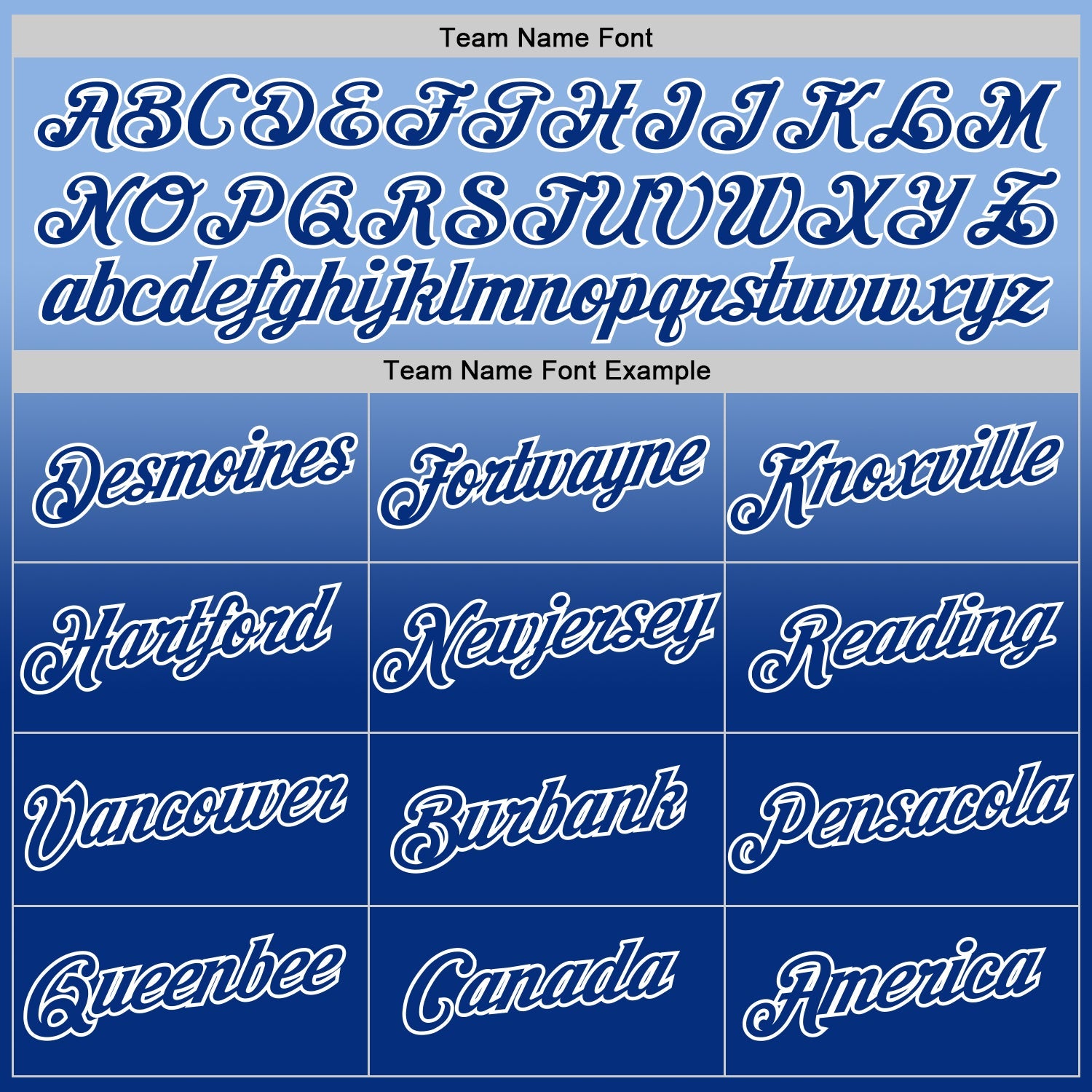 Custom Light Blue Royal-White Fade Fashion Performance T-Shirt