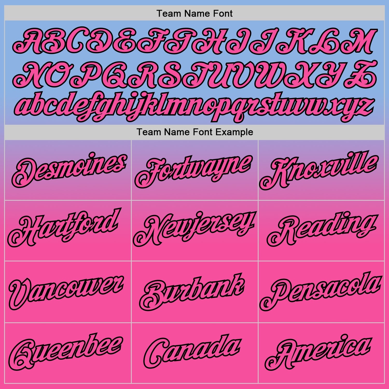 Custom Light Blue Pink-Black Fade Fashion Performance T-Shirt