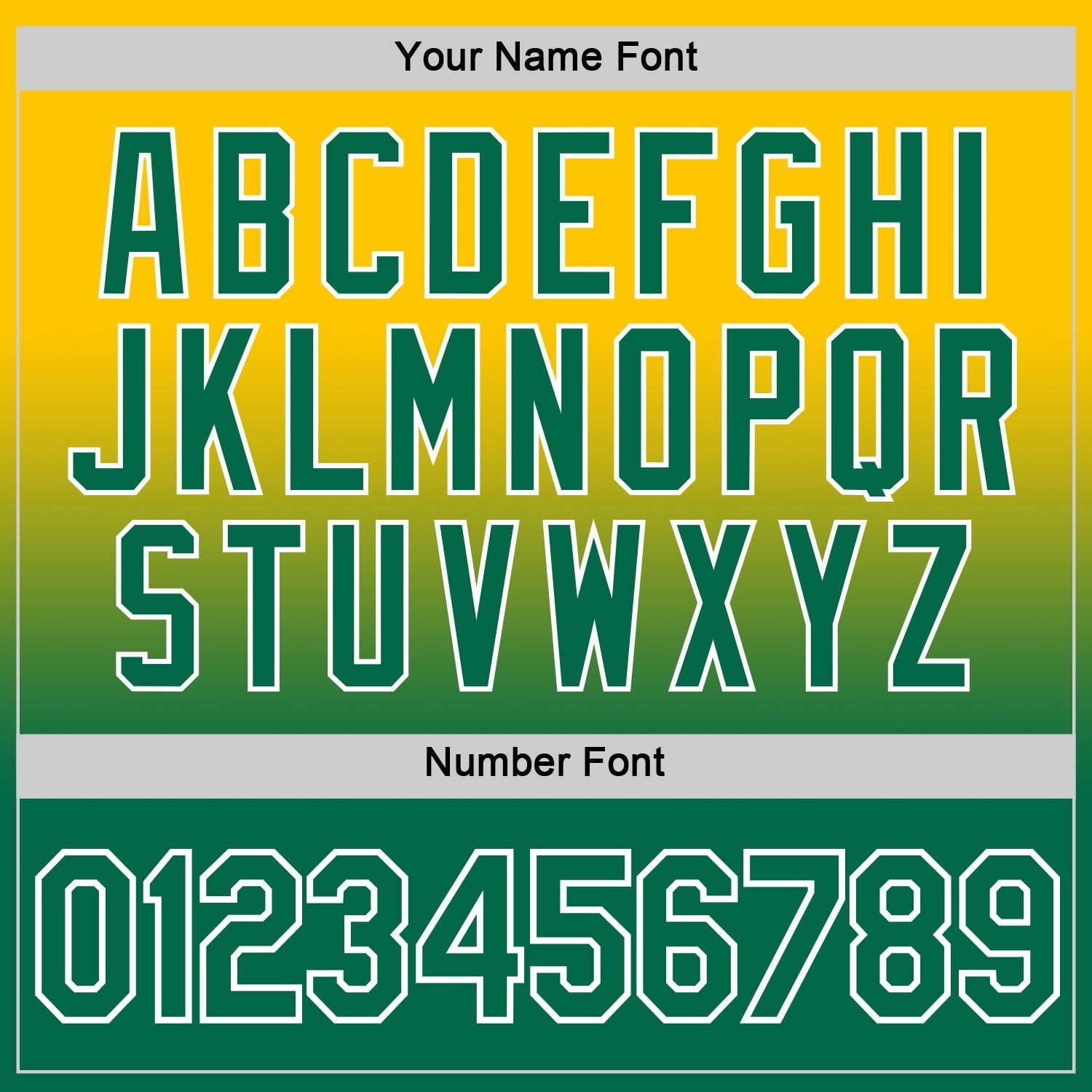 Custom Yellow Kelly Green-White Fade Fashion Performance T-Shirt