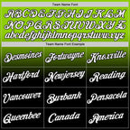 Custom Neon Green White-Black Fade Fashion Performance T-Shirt