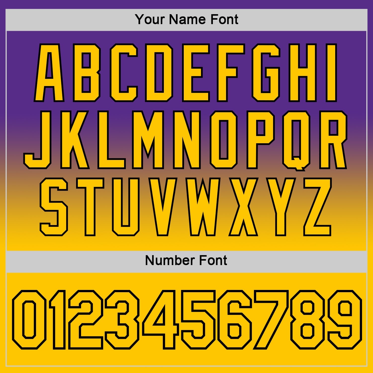 Custom Purple Yellow-Black Fade Fashion Performance T-Shirt