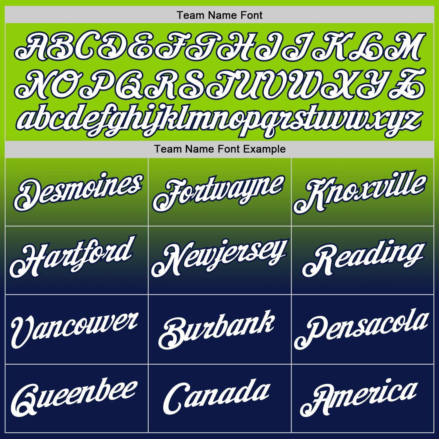 Custom Neon Green White-Navy Fade Fashion Performance T-Shirt