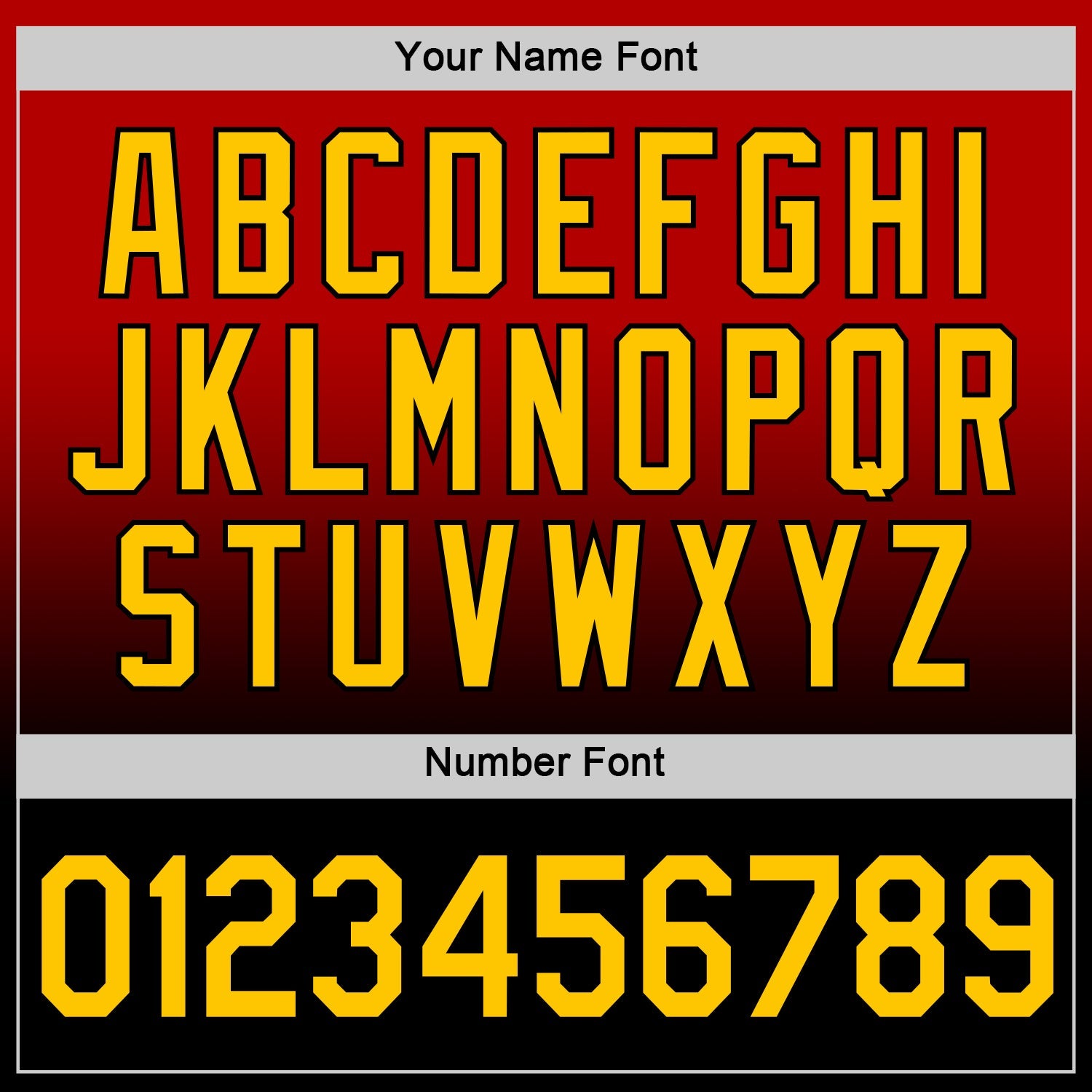 Custom Red Yellow-Black Fade Fashion Performance T-Shirt