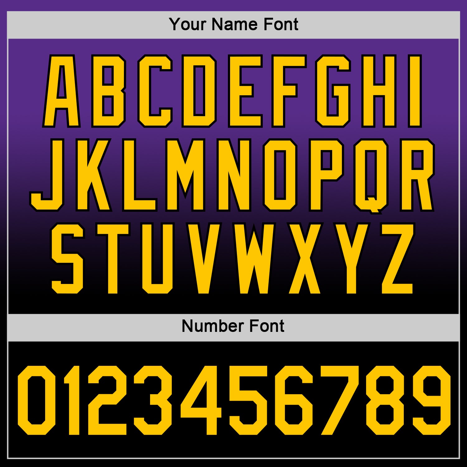 Custom Purple Yellow-Black Fade Fashion Performance T-Shirt