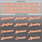 Custom Gray Steel Gray-Orange Fade Fashion Performance T-Shirt