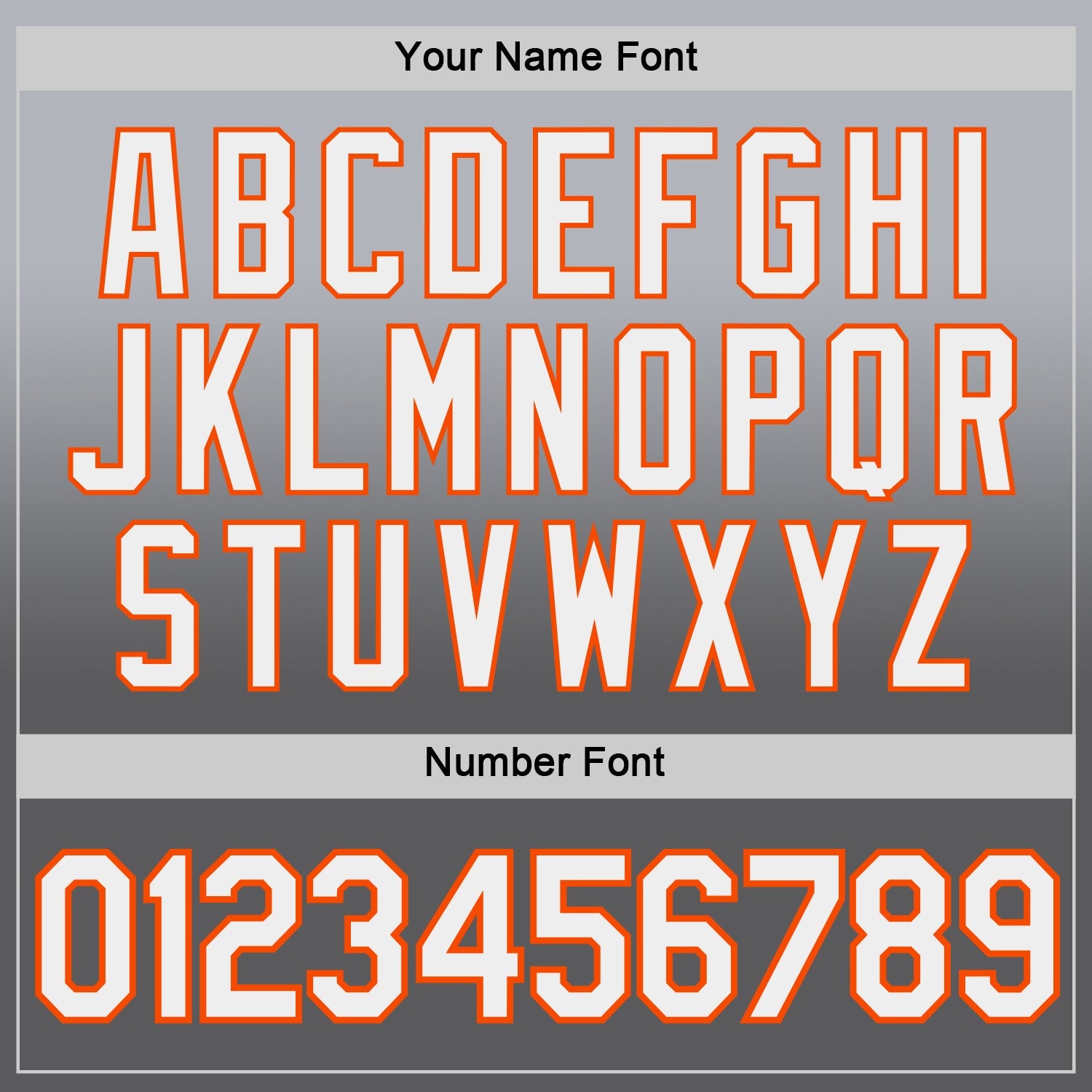 Custom Gray Steel Gray-Orange Fade Fashion Performance T-Shirt