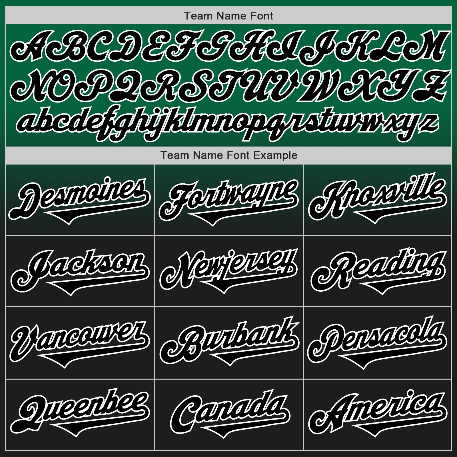 Custom Kelly Green Black-White Authentic Fade Fashion Baseball Jersey