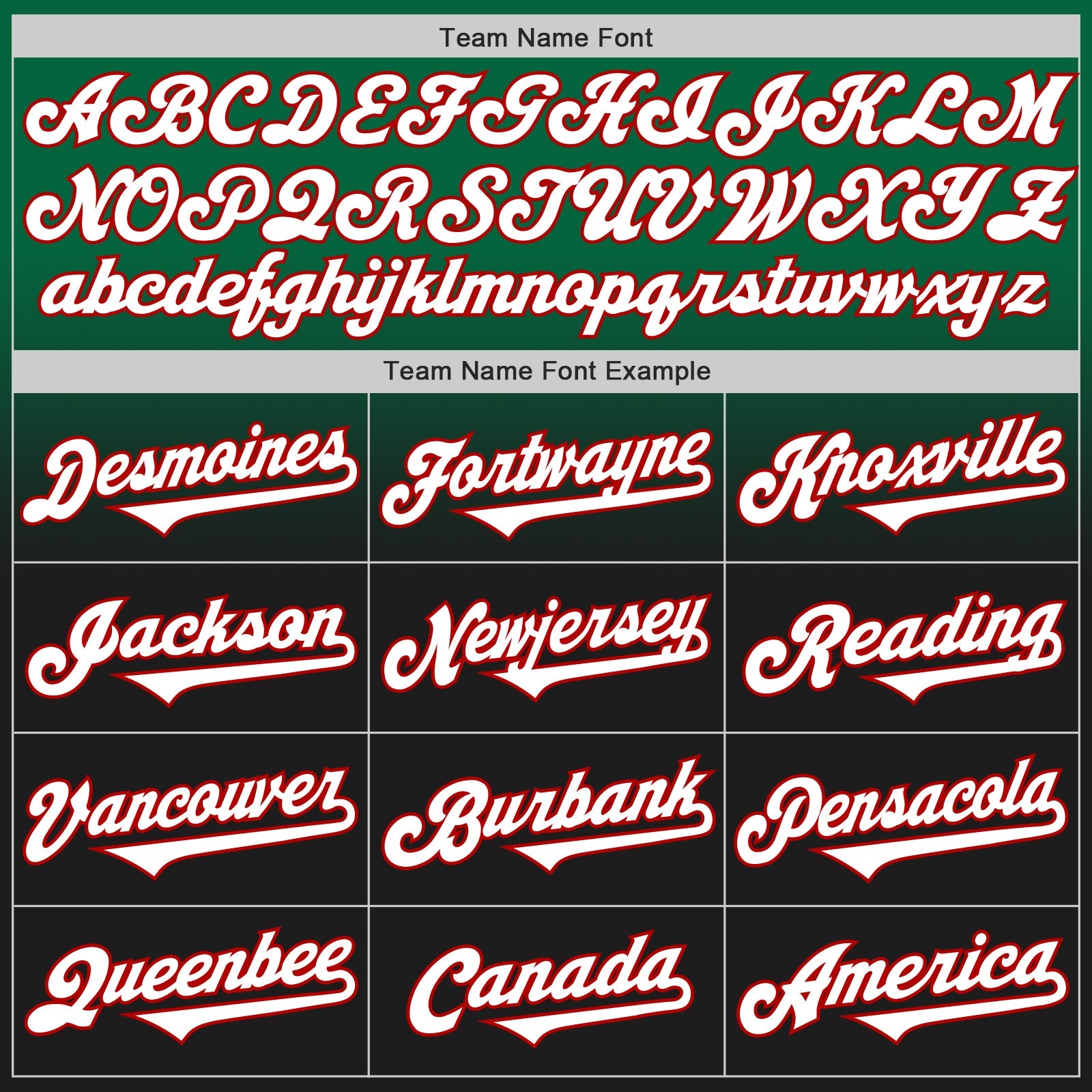 Custom Kelly Green Black-Red Authentic Fade Fashion Baseball Jersey